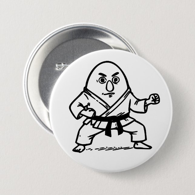RG RA Egg Art Button (Front & Back)