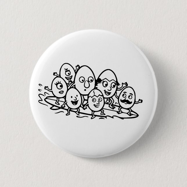 RG RA Egg Art Button (Front)