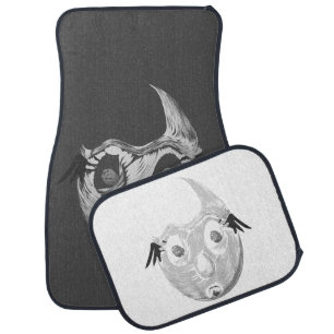 RG RA Egg Art Car Floor Mat
