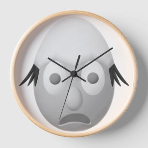 RG RA Egg Art Clock