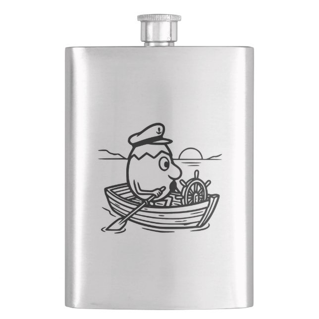 RG RA Egg Art Flask (Front)
