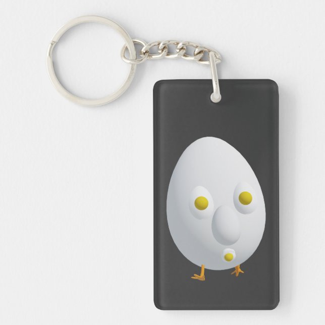 RG RA Egg Art Keychain (Front)