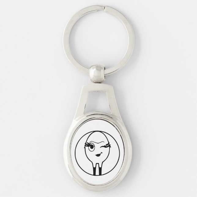 RG RA Egg Art Keychain (Front)