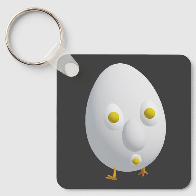 RG RA Egg Art Keychain (Front)