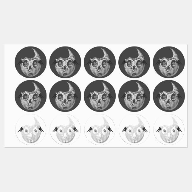 RG RA Egg Art Labels (Sheet)