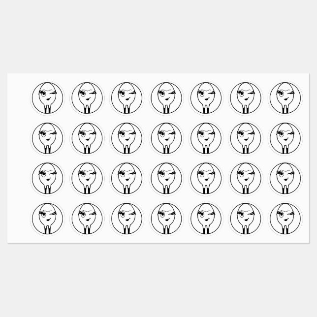 RG RA Egg Art Labels (Sheet)