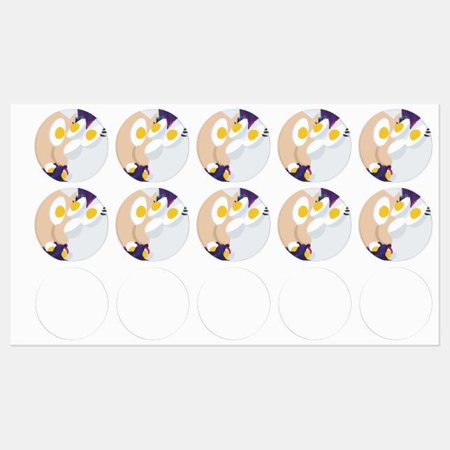 RG RA Egg Art Labels (Sheet)