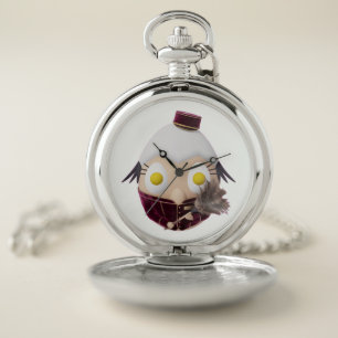 RG RA Egg Art Pocket Watch