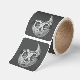 RG RA Egg Art Square Sticker