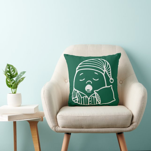RG RA Egg Art Throw Pillow (Chair)