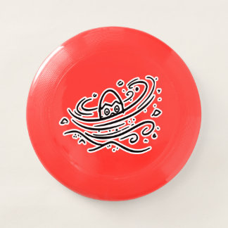 RG RA Egg Art Wham-O Frisbee
