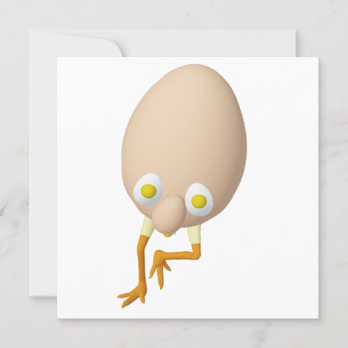 RG & RA Quirky Egg Character Cute Design