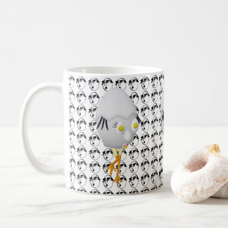 RG & RA Quirky Egg Character Cute Design Coffee Mug