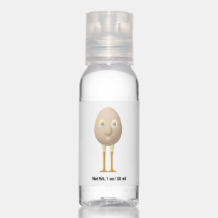 RG & RA Quirky Egg Character Cute Design Hand Sanitizer