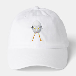 RG & RA Quirky Egg Character Cute Design Hat