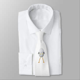 RG & RA Quirky Egg Character Cute Design Neck Tie