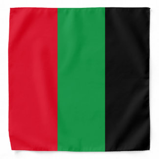 RGB Pan African Flag Bandana