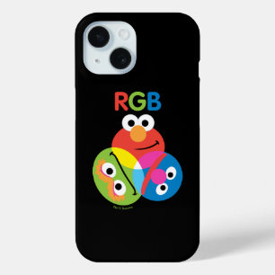 RGB Sesame Street iPhone 15 Case