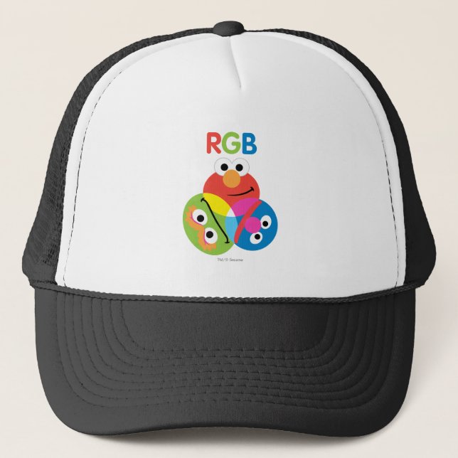 RGB Sesame Street Trucker Hat (Front)