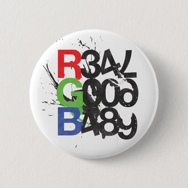RGBaby logo Button (Front)