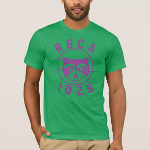 RGCA Men's Basic T-shirt Purple Logo