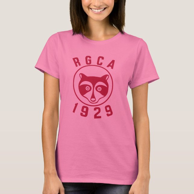 RGCA Women's Red Logo T-Shirt (Front)