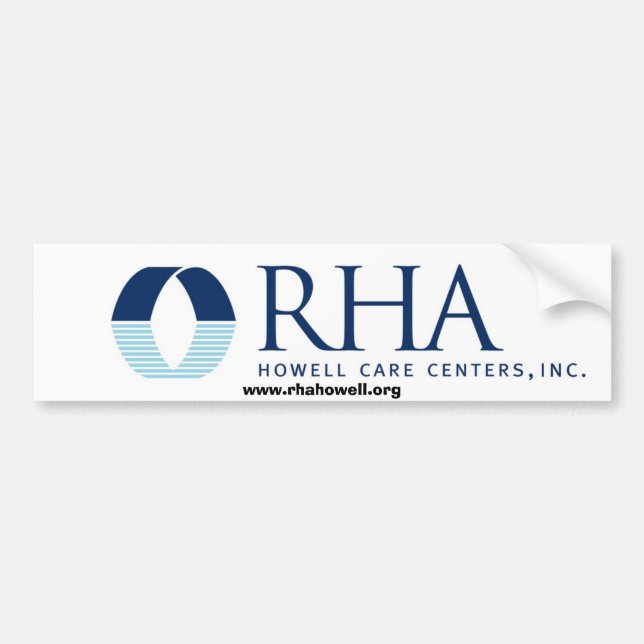 RHA Howell Care Centers Bumper Sticker (Front)