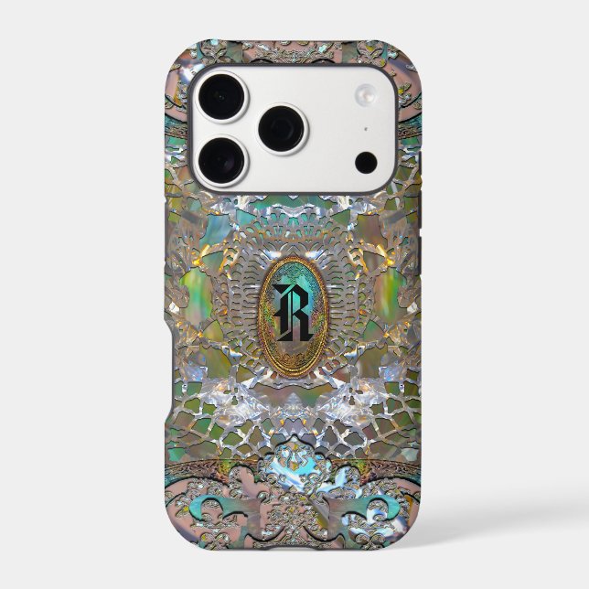 Rhadmache  Monogram Iphone Case (Back)