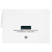Rhamphorhynchus Blank Card (Back Horizontal)