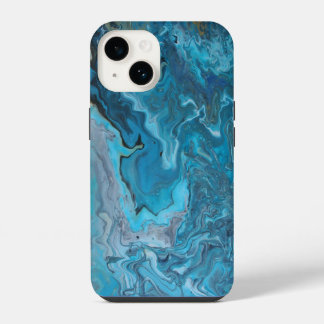 Rhapsody in Turquoise iPhone 14 Case
