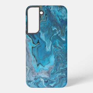 Rhapsody in Turquoise Samsung Galaxy S22+ Case