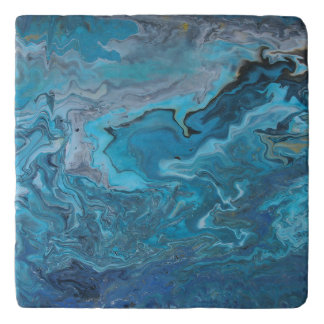 Rhapsody in Turquoise Trivet