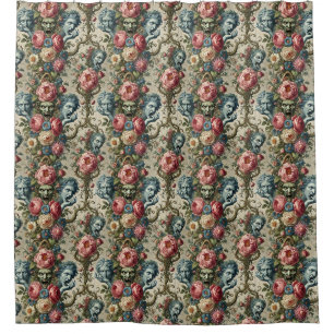 Rhapsody Road – Gothic Baroque Shower Curtain