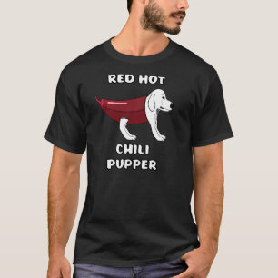 Rhcp Red Hot Chili Pupper Peppers Parody Puppy Dog T-Shirt