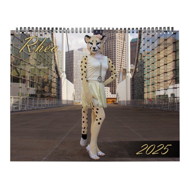 Rhea Calendar 2025 (Cover)