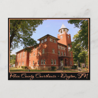Rhea County Courthouse - Dayton, TN Postcard