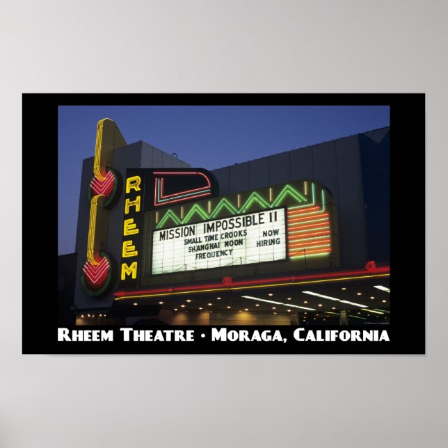 Rheem Theater 11x17 Poster (Front)