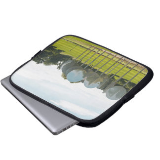 Rheinaue Park in Bonn Laptop Sleeve