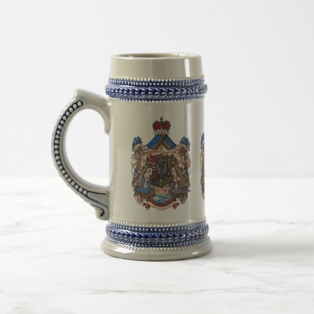 Rheinbergen Armorial Stein (Left)