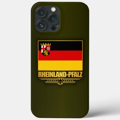 Rheinland_Pfalz Pride iPhone 13 Pro Max Case