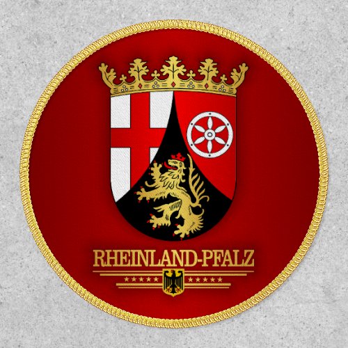 Rheinland_Pfalz Rhineland_Palatinate COA Patch