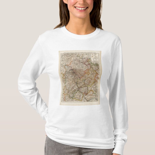 Rhenish Prussia, Westphalia, HesseNassau T-Shirt (Front)