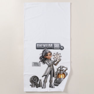 Rhenium character from the ATOMIVRA™ Beach Towel