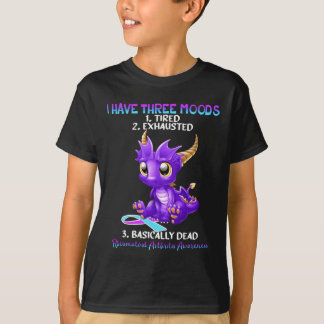 Rheumatoid Arthritis Awareness Dragon I Have Three T-Shirt