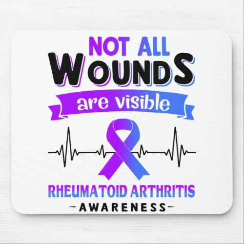 Rheumatoid Arthritis Awareness Month Ribbon Gifts Mouse Pad