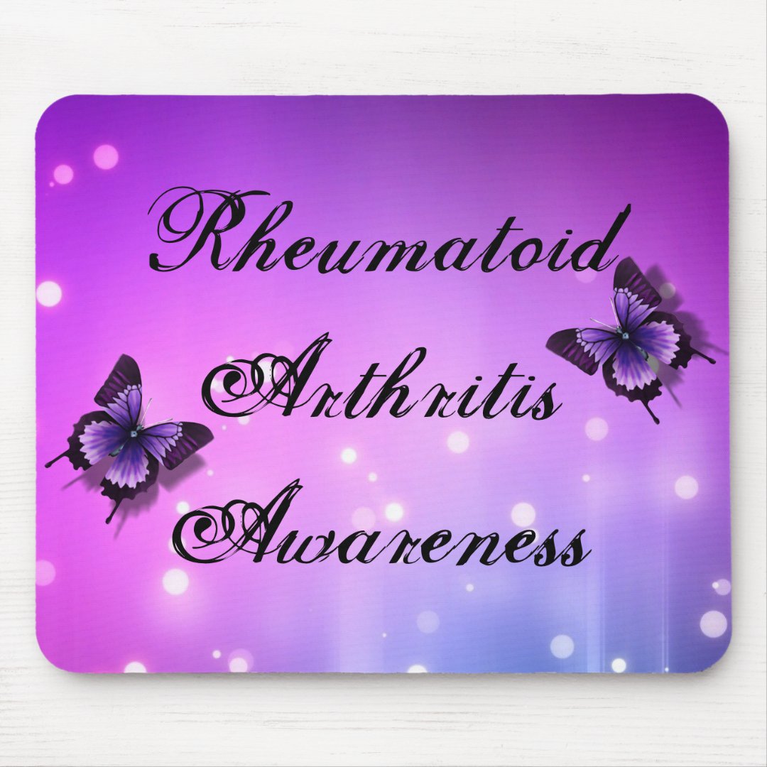 Rheumatoid Arthritis Awareness Mouse Pad Zazzle