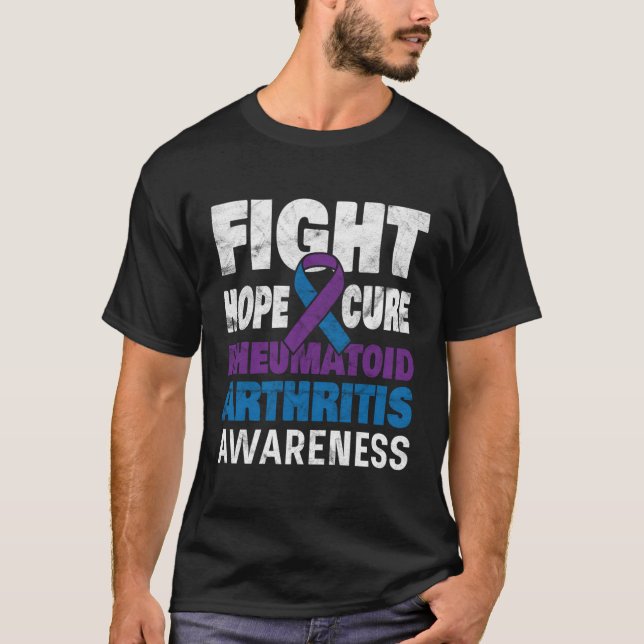 Rheumatoid Arthritis Awareness T-Shirt (Front)