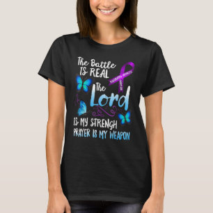 Rheumatoid Arthritis Warrior Awareness Ribbon 2 T-Shirt