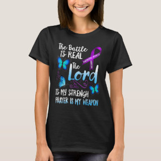 Rheumatoid Arthritis Warrior Awareness Ribbon 2 T-Shirt