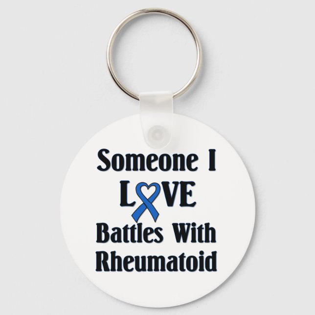 Rheumatoid RA Keychain (Front)